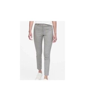 NWT Banana Republic Ladies Pant, Curvy Sloan/ Light Gray, mid-rise, Size: 18